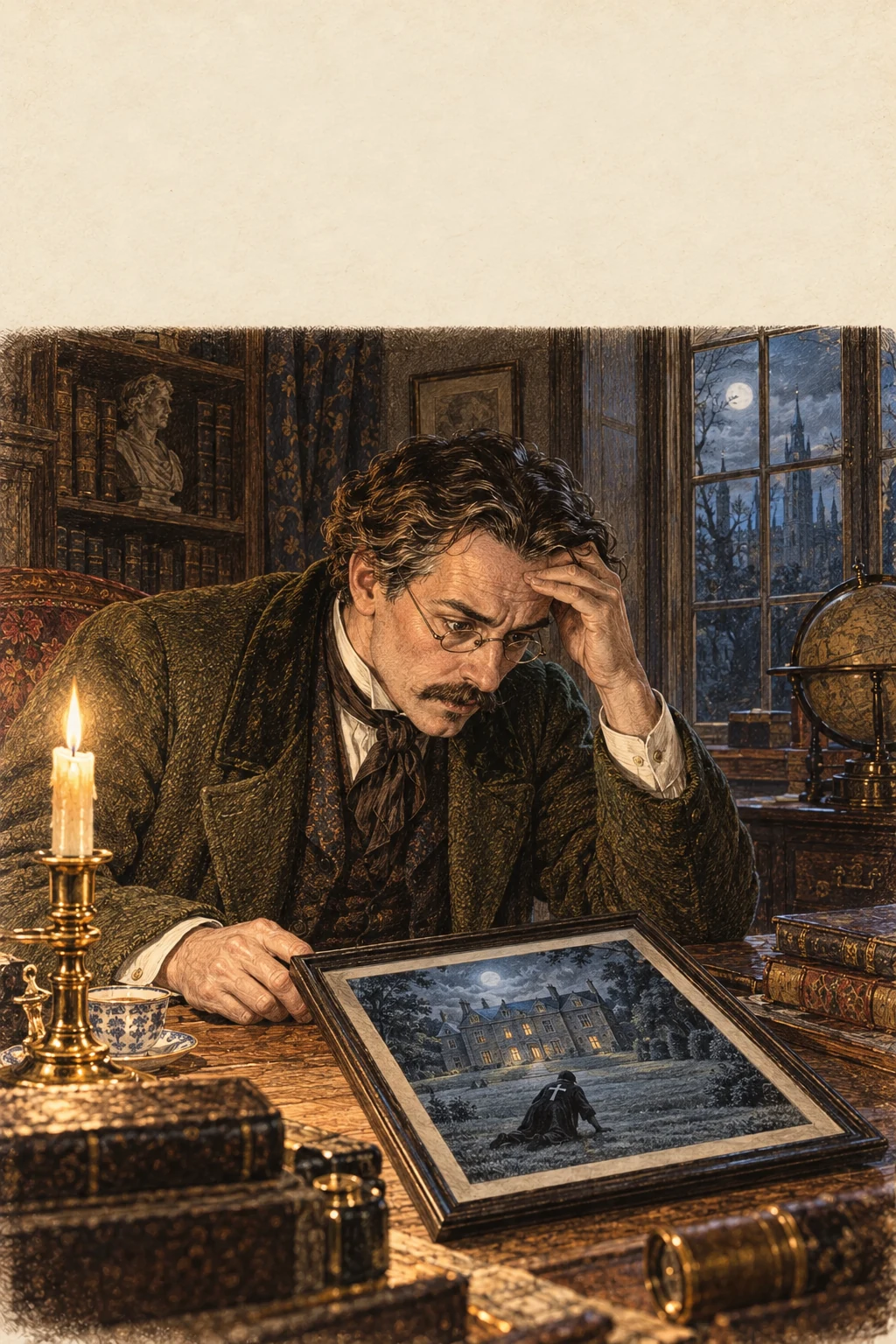 Korica knjige: Mezzotinta — M. R. James