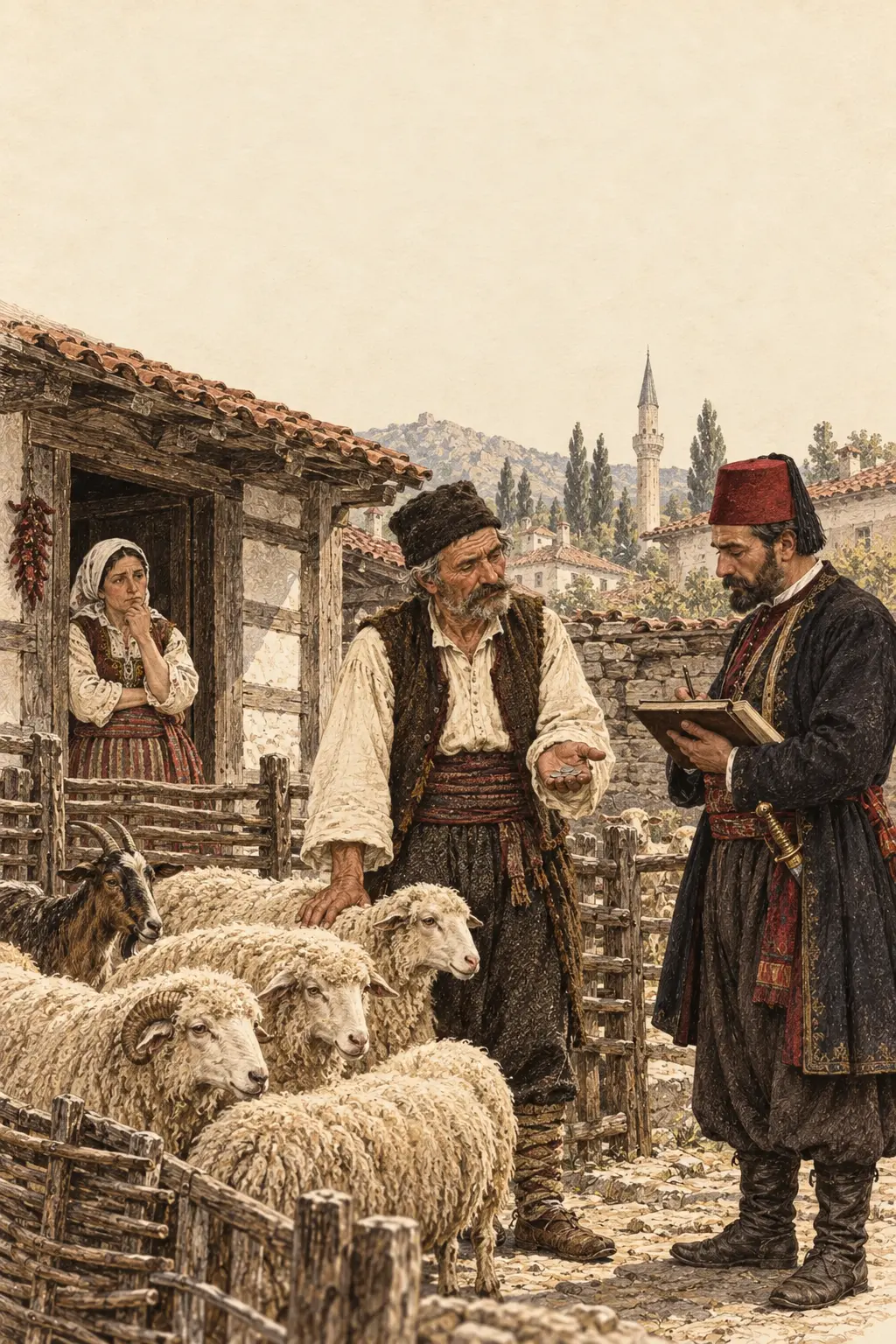 Korica knjige: Porezi pod Turcima — Petar Kočić