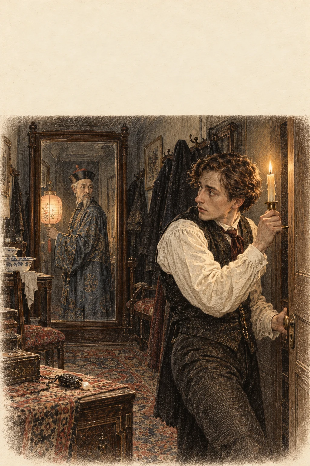 Korica knjige: Mandarinov biser — R. Austin Freeman