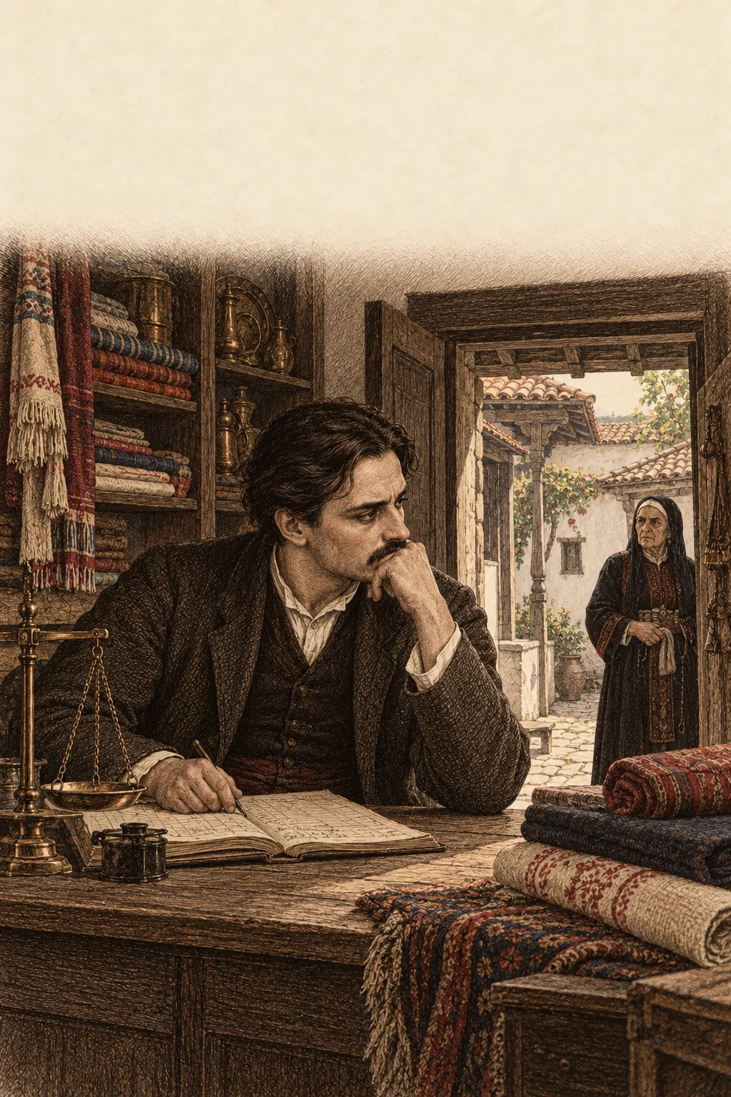 Korica knjige: Gazda Mladen — Borisav Stanković