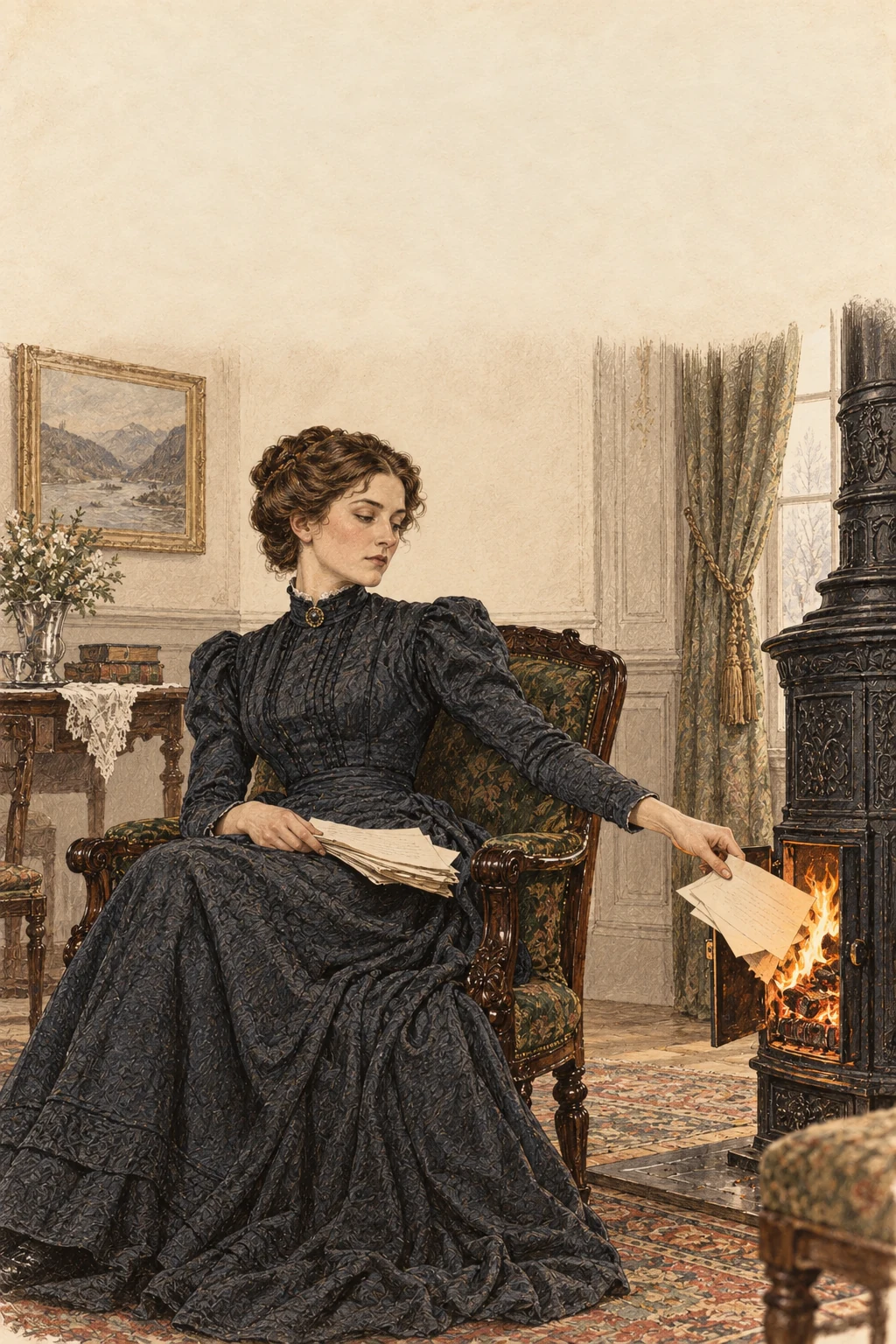 Book cover: Hedda Gabler — Henrik Ibsen