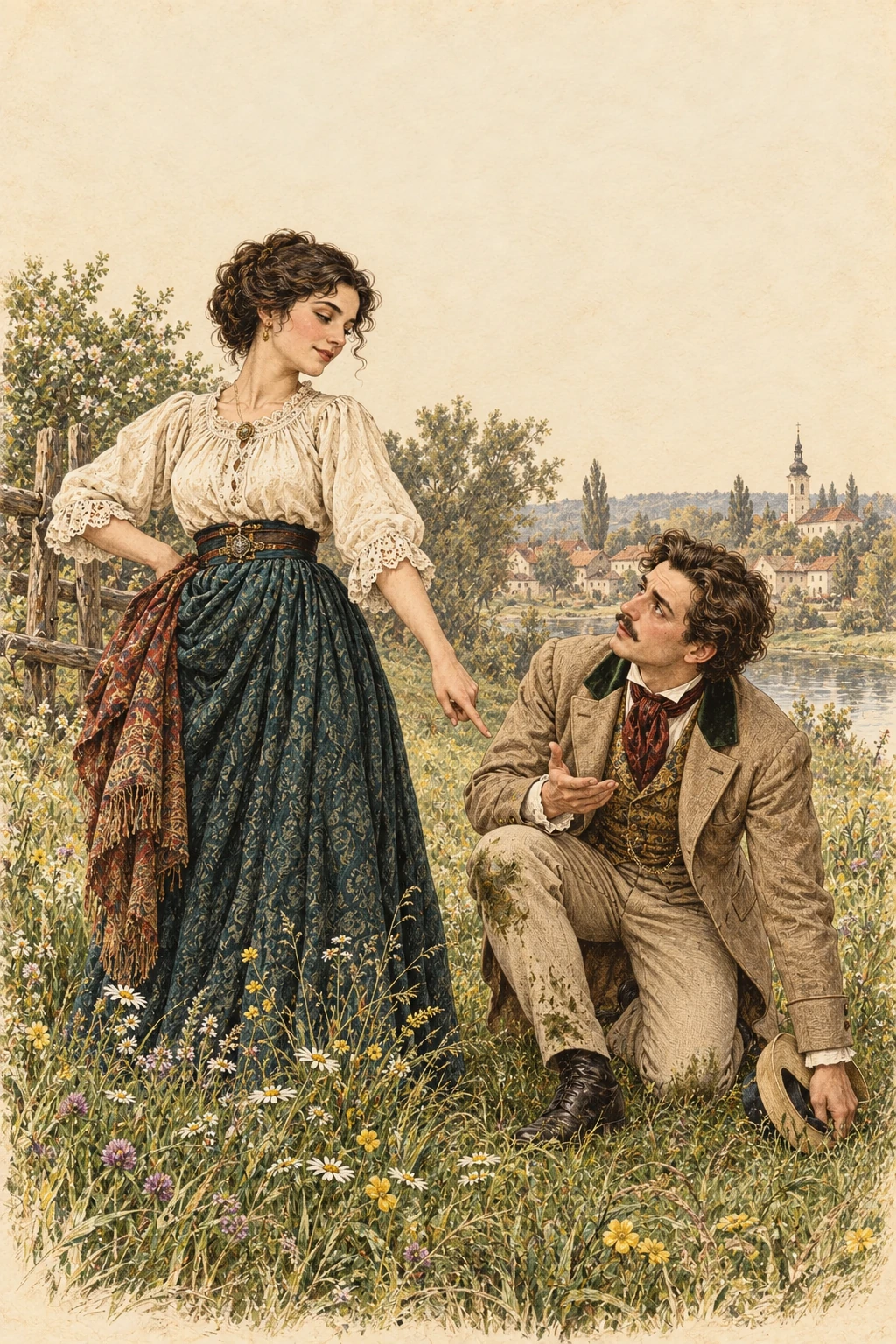 Korica knjige: Devojački roman — Draga Gavrilović