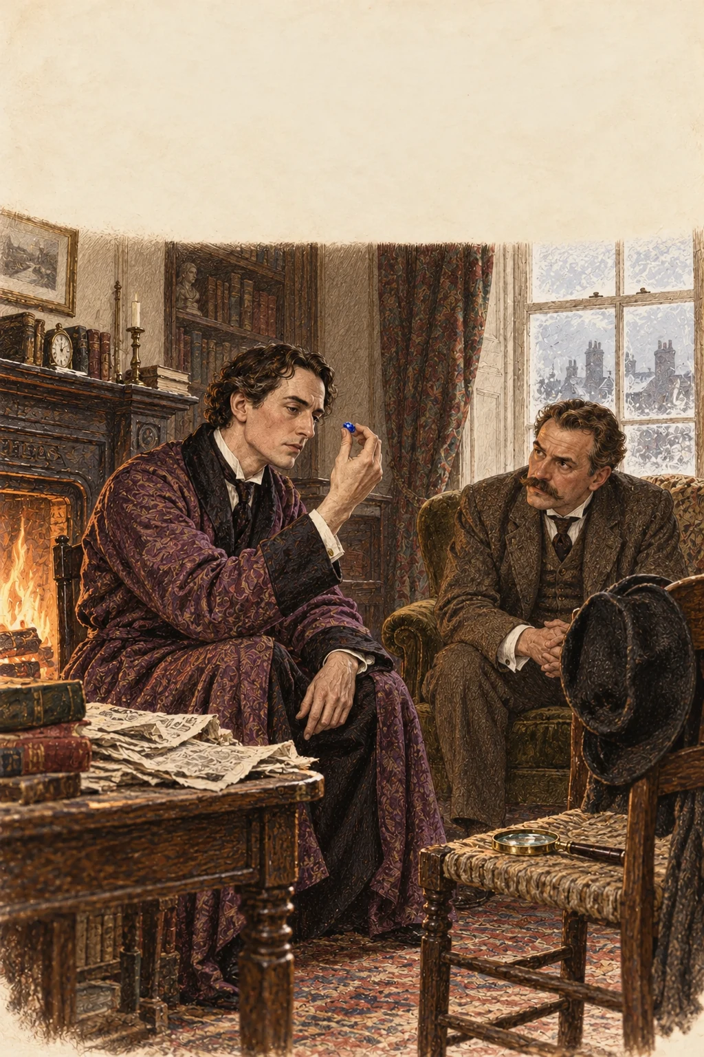 Обложка книги: The Adventures of Sherlock Holmes — Arthur Conan Doyle