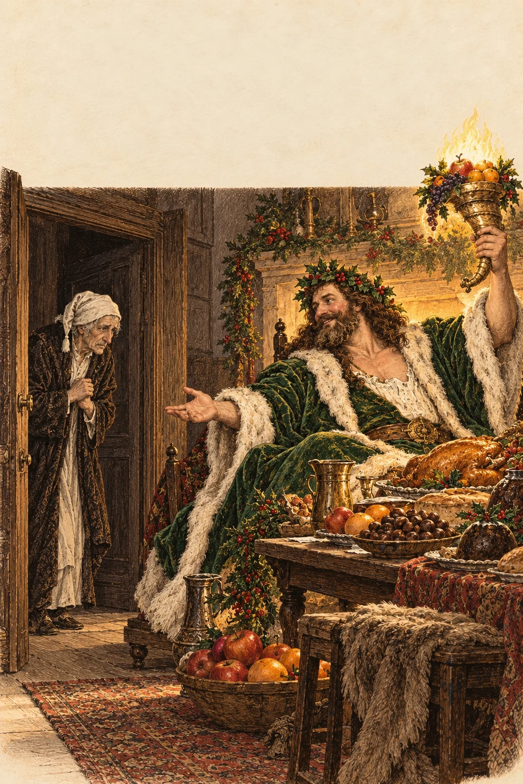 Book cover: A Christmas Carol — Charles Dickens