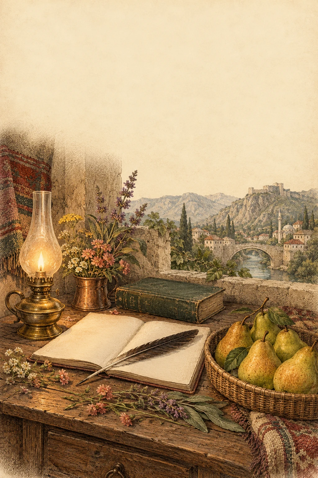 Kitap kapağı: Halk Hazinesi — Yazarın Önsözleri — Mehmed-beg Kapetanović Ljubušak