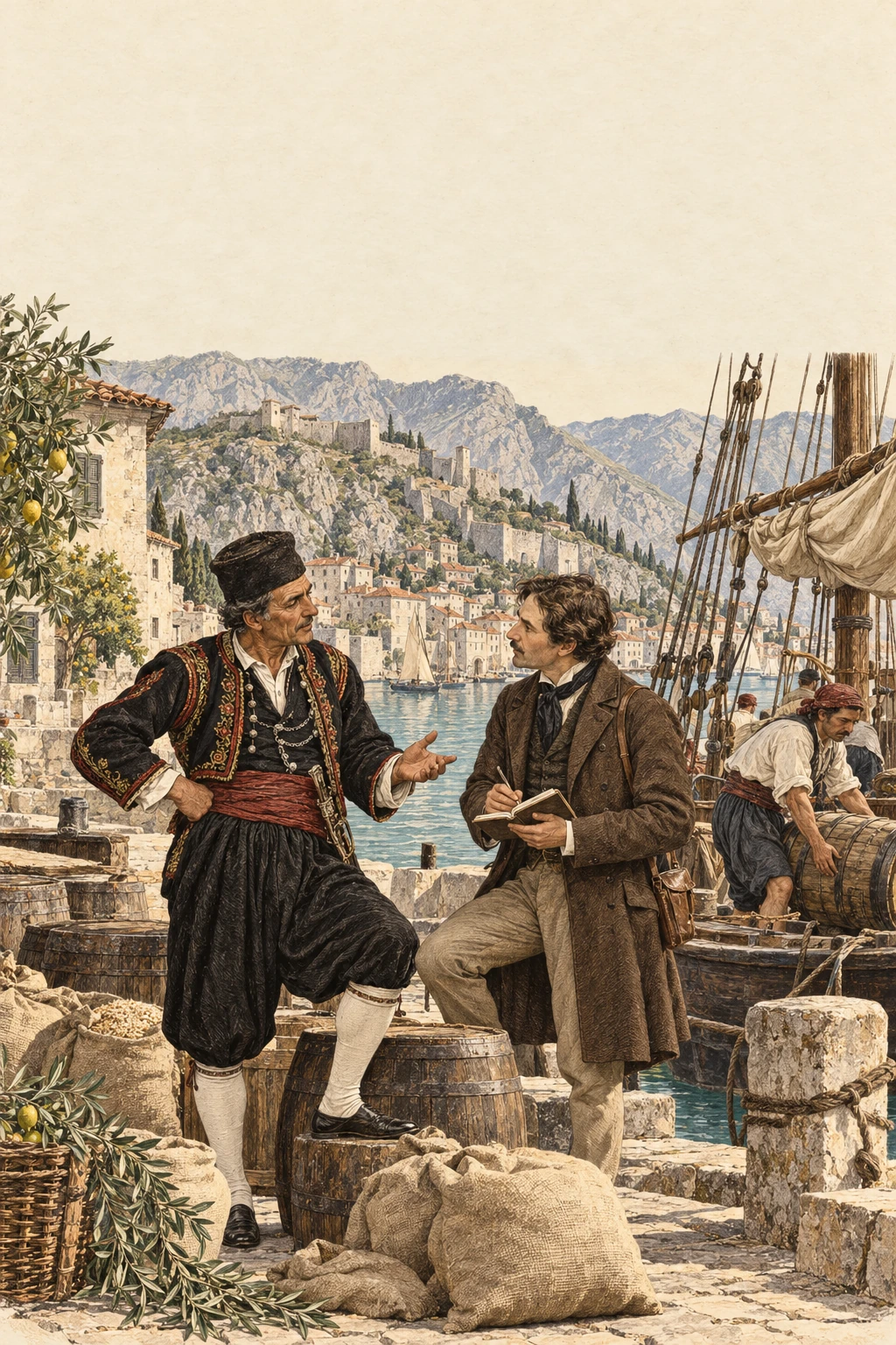 Korica knjige: Boka Kotorska — Vuk Stefanović Karadžić