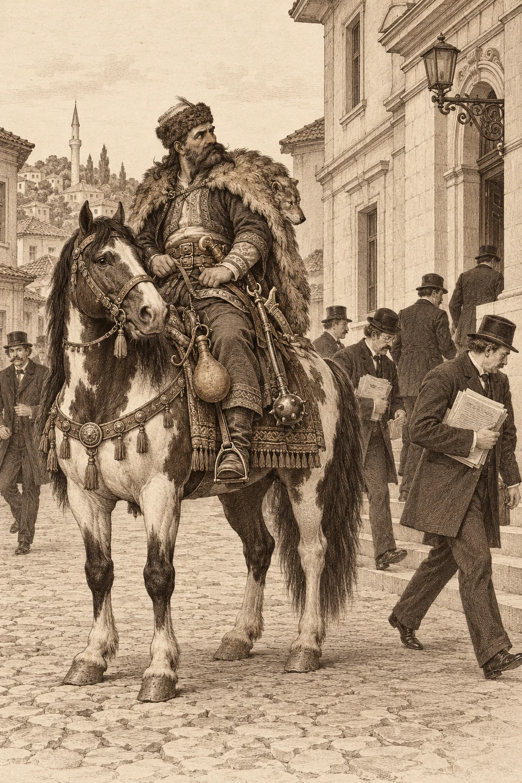 Book cover: Prince Marko Among the Serbs Again — Radoje Domanović