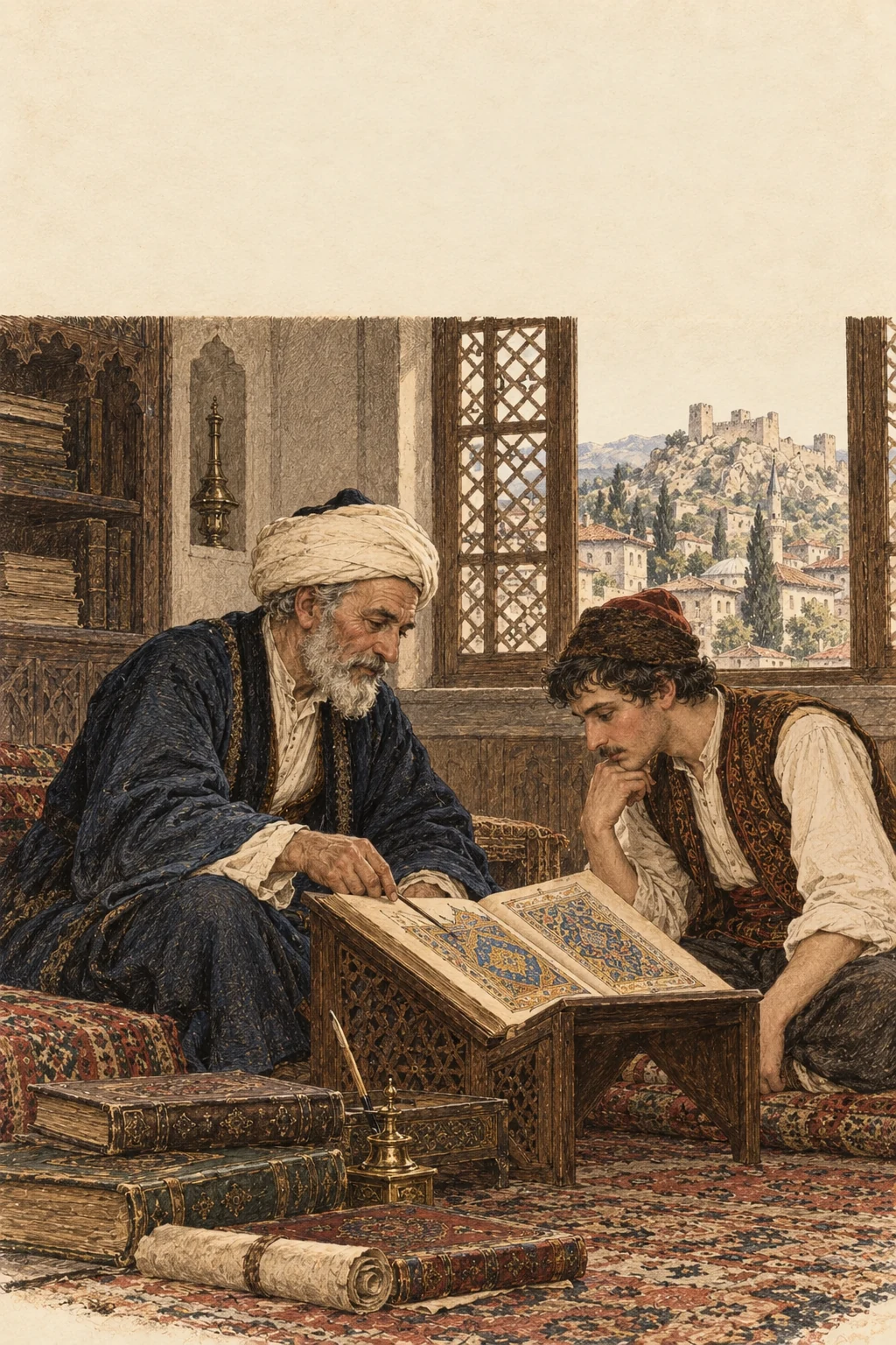 Kitap kapağı: İslam Edebiyatında Boşnaklar ve Hersekliler — Dr. Safvet beg Bašagić