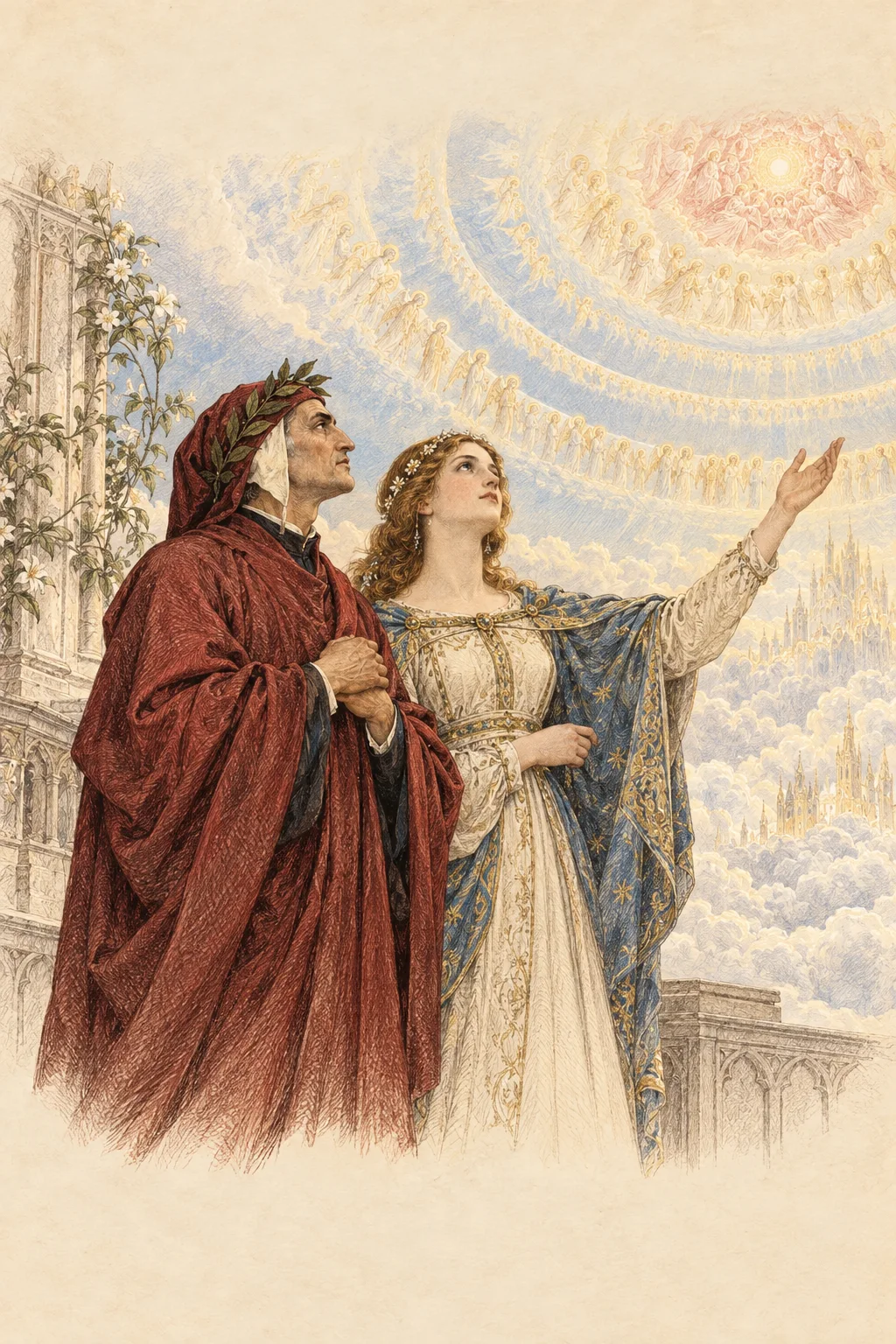 Korica knjige: Raj — Dante Alighieri