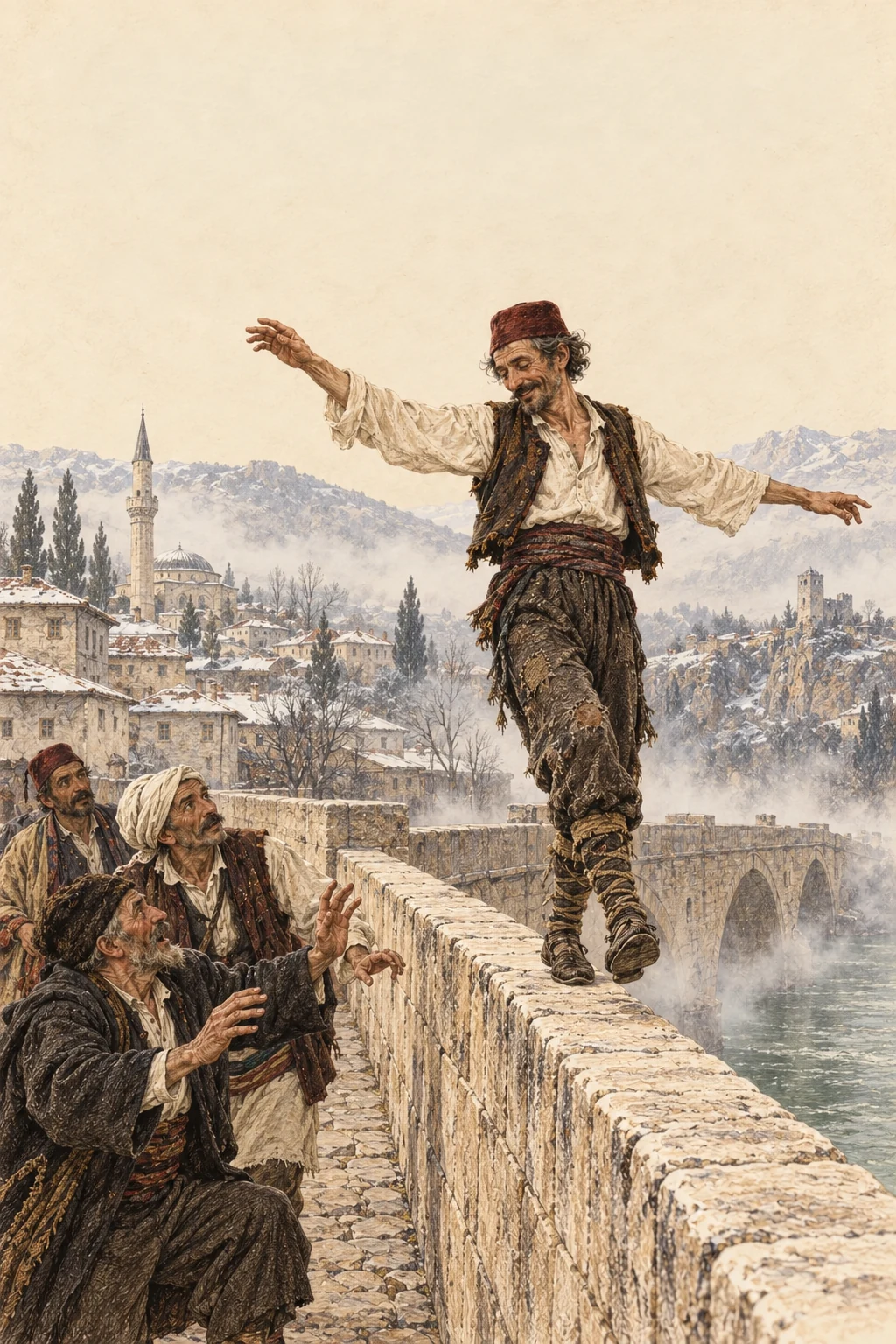 Korica knjige: Na Drini ćuprija — Ivo Andrić
