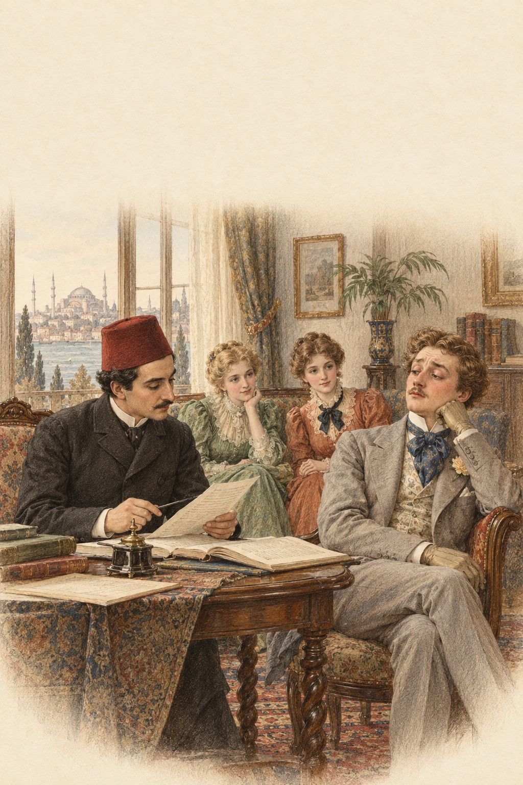 Kitap kapağı: Felâtun Bey ile Râkım Efendi — Ahmet Mithat Efendi