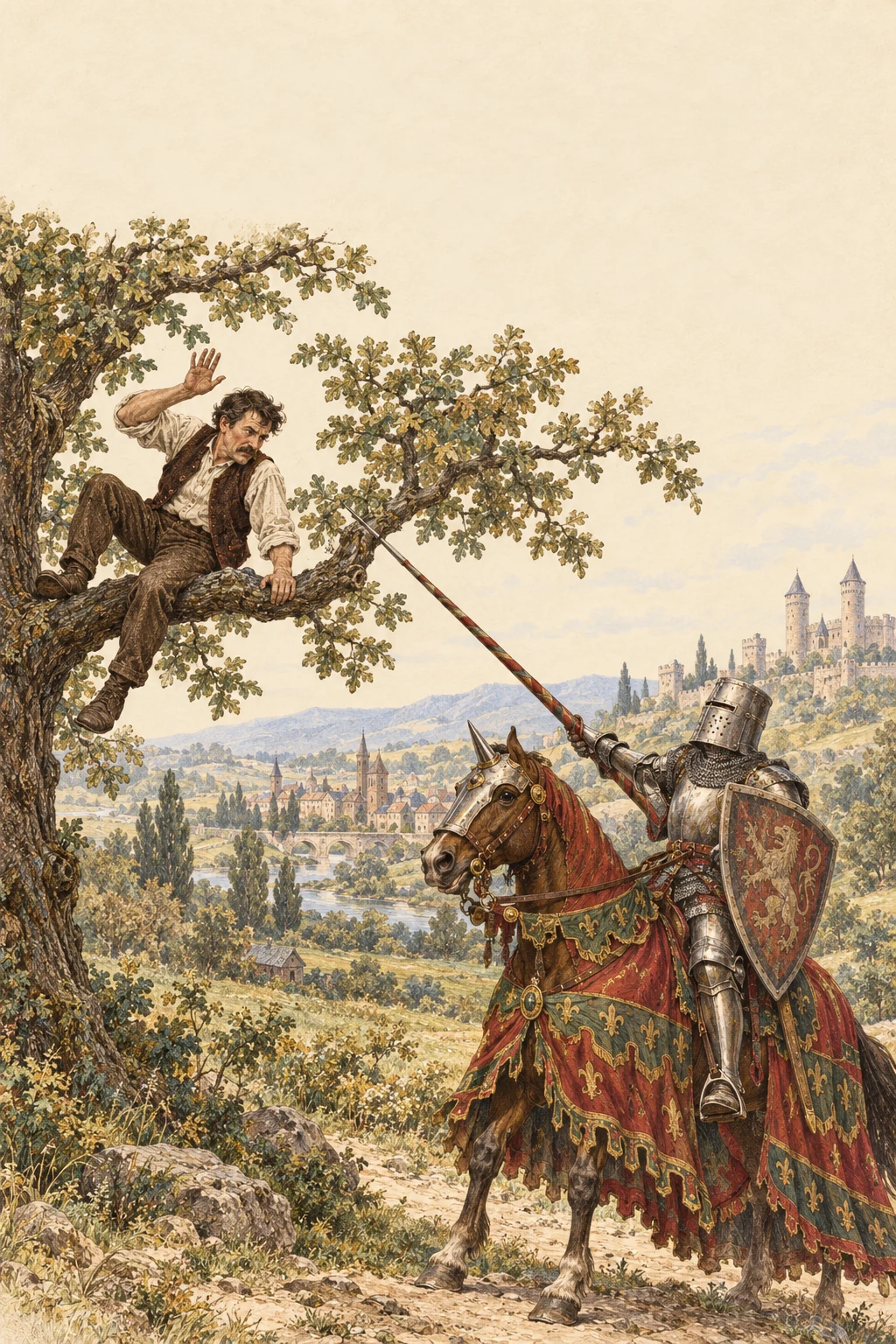 Book cover: A Connecticut Yankee in King Arthur's Court — Mark Twain
