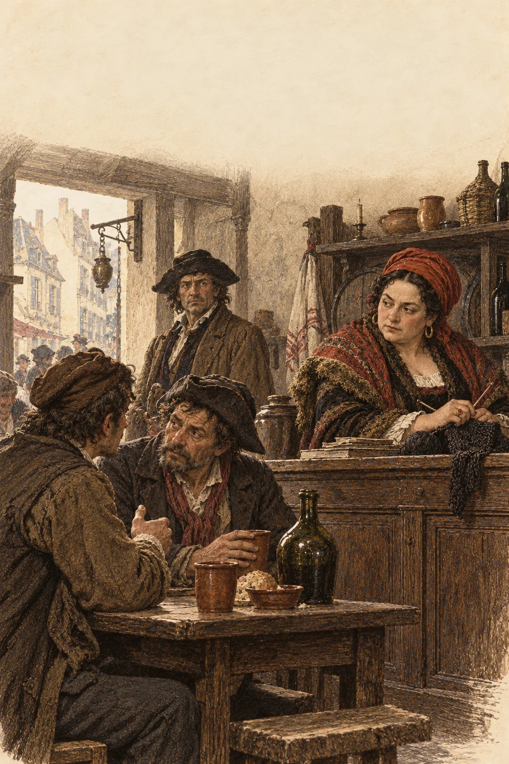 Book cover: A Tale of Two Cities — Charles Dickens