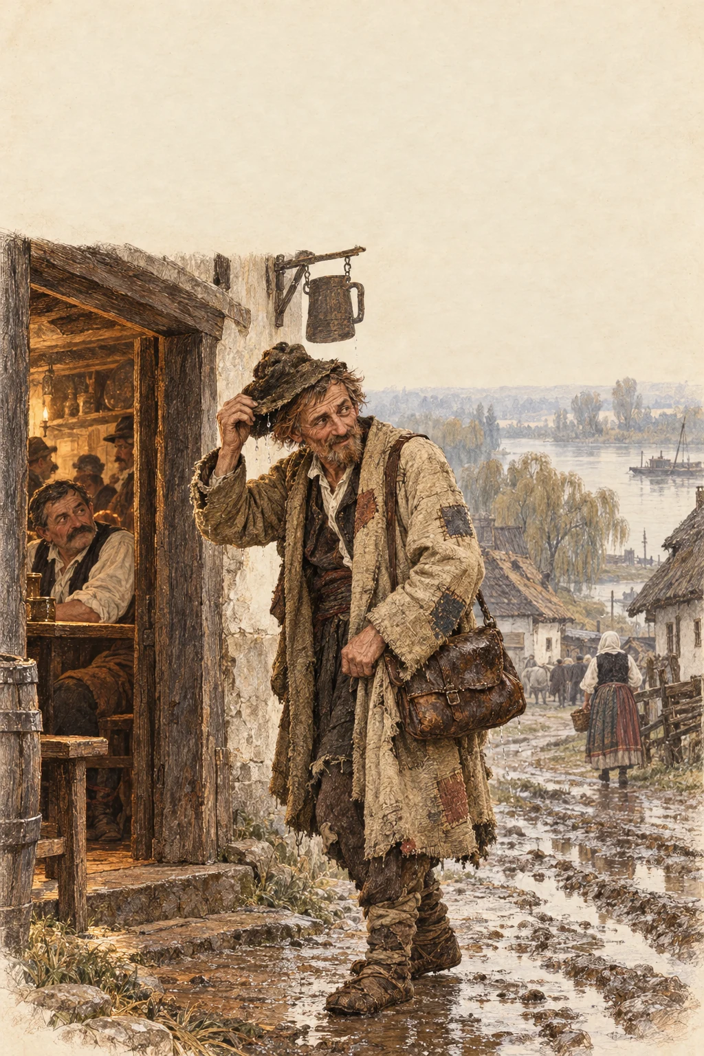 Korica knjige: Prosjak Luka — August Šenoa