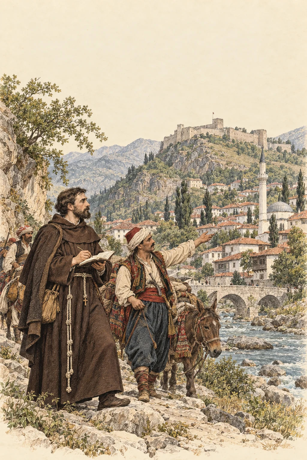 Korica knjige: Zemljopis i poviestnica Bosne — Ivan Franjo Jukić (Slavoljub Bošnjak)
