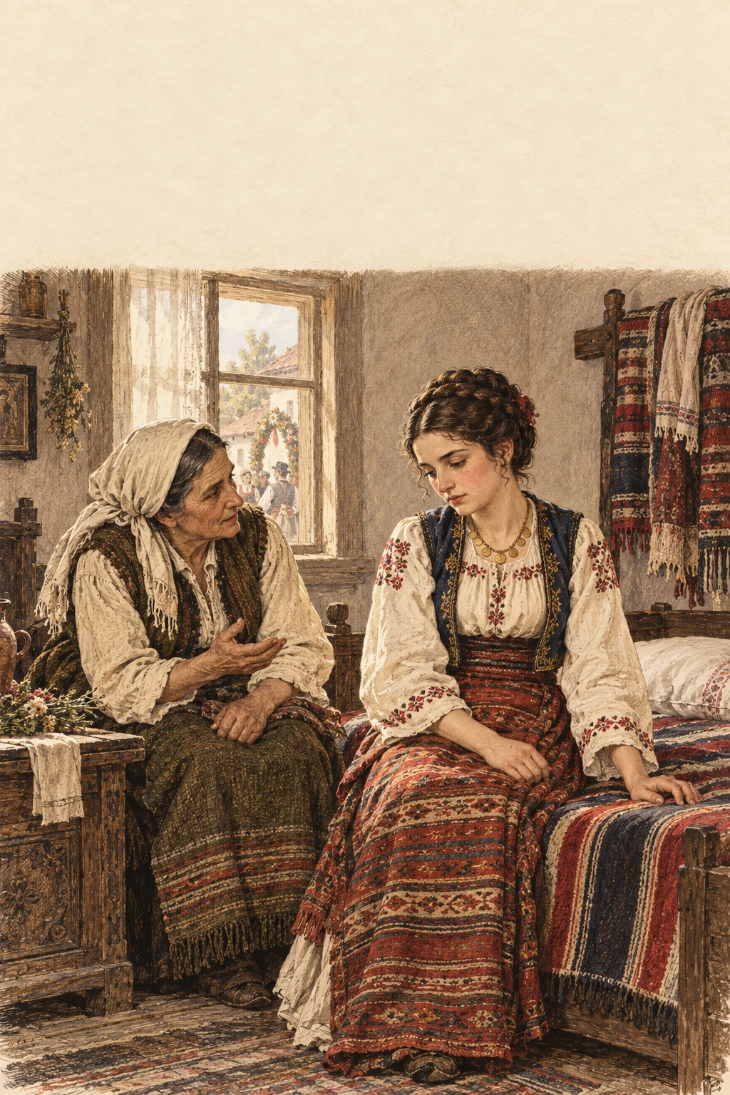 Обложка книги: Крестьянка — Янко Веселинович