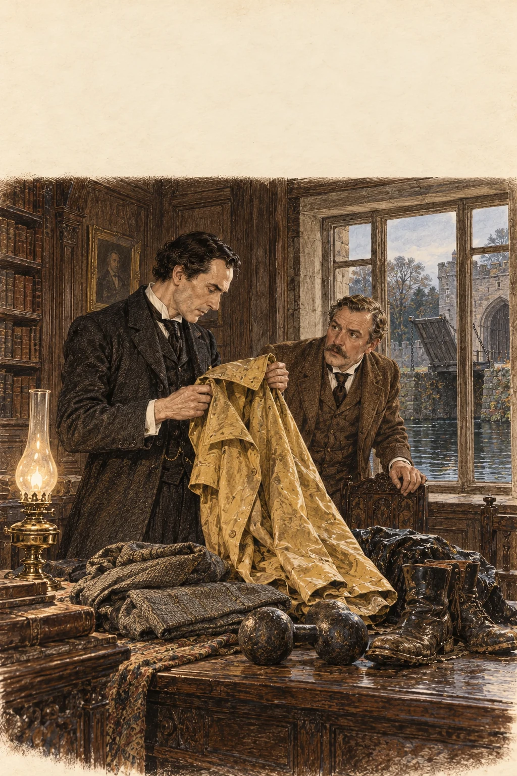 Book cover: The Valley of Fear — Arthur Conan Doyle