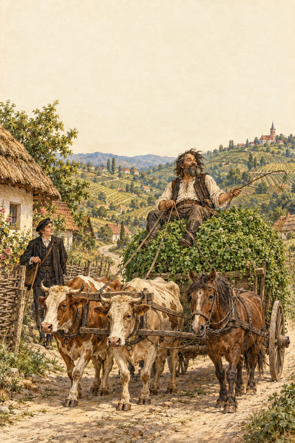 Korica knjige: Zagorski čudak — Ante Kovačić