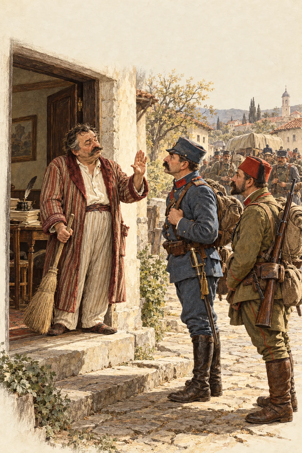 Korica knjige: Pred događajima — Branislav Nušić